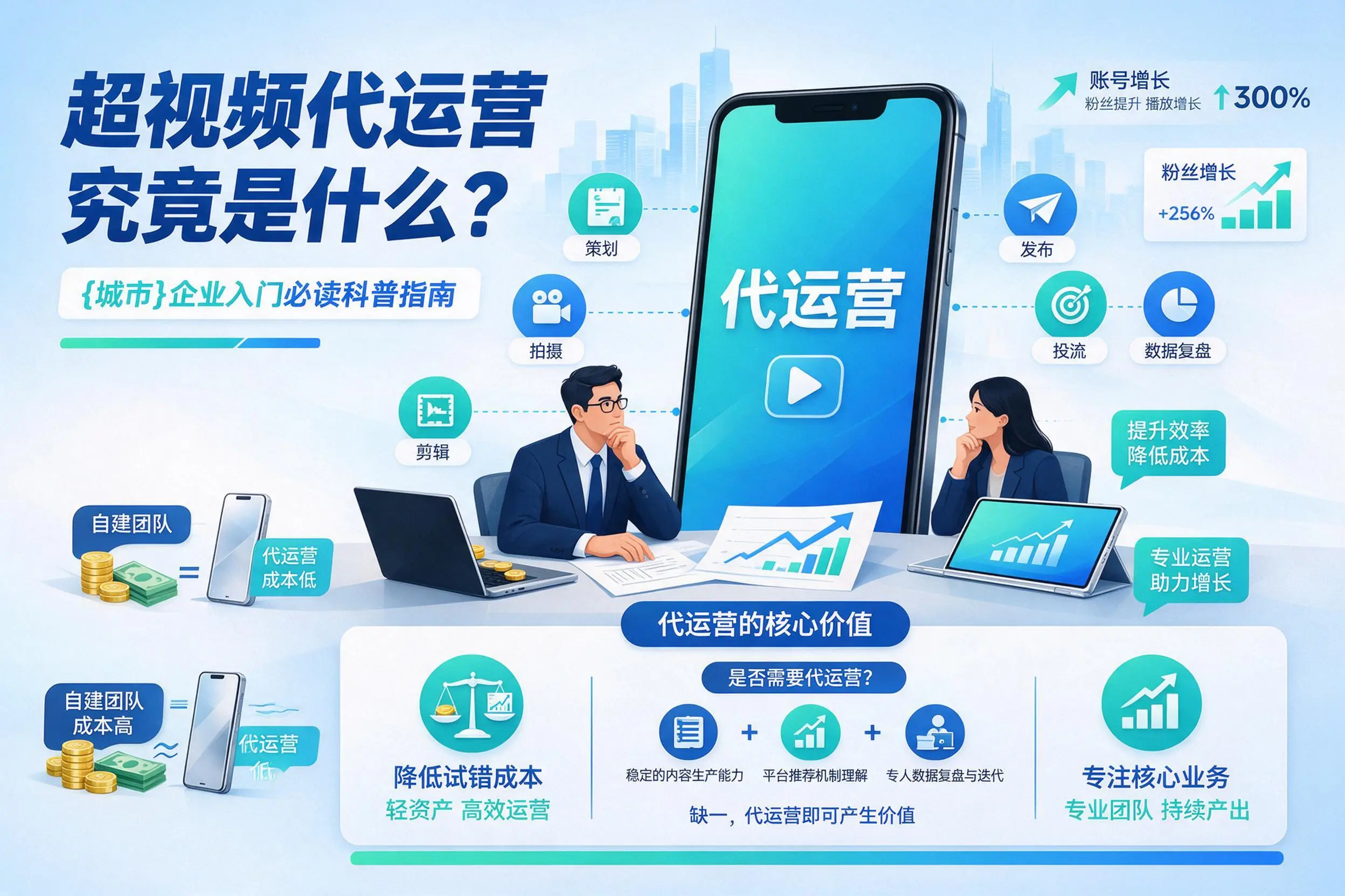 短视频代运营究竟是什么?绥化企业入门必读科普指南
