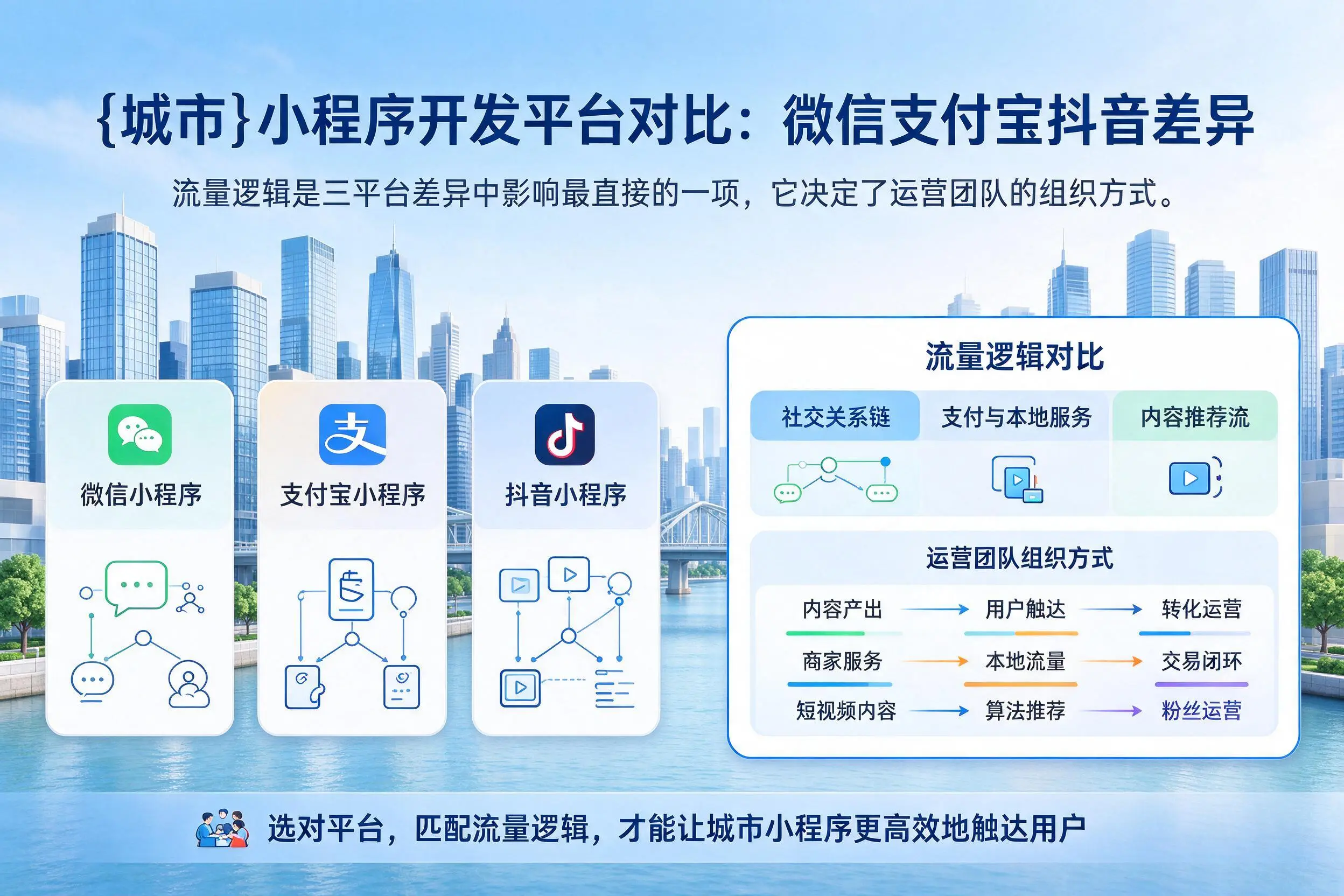 绥化小程序开发平台对比：微信支付宝抖音差异