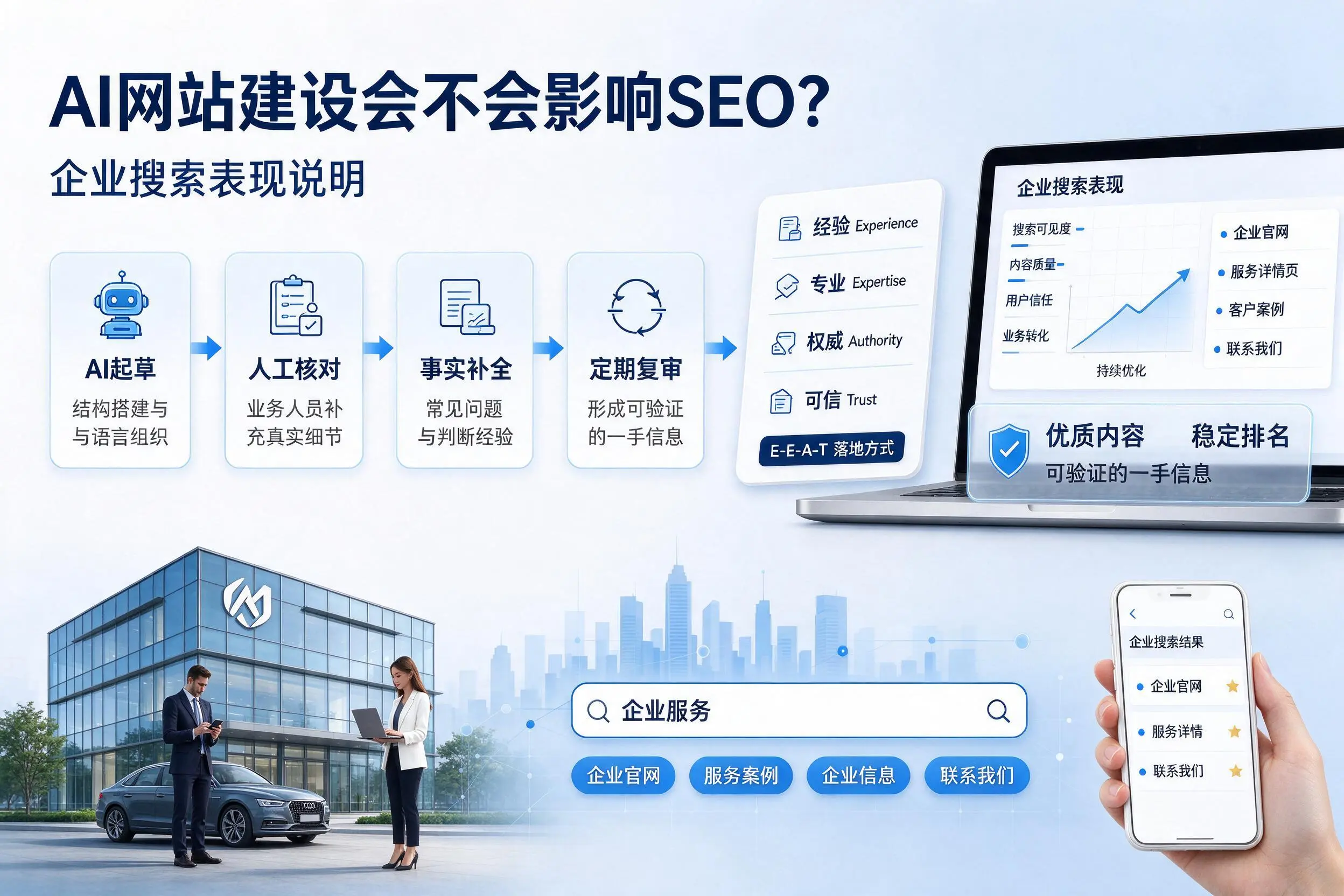 AI网站建设会不会影响SEO?绥化企业搜索表现说明