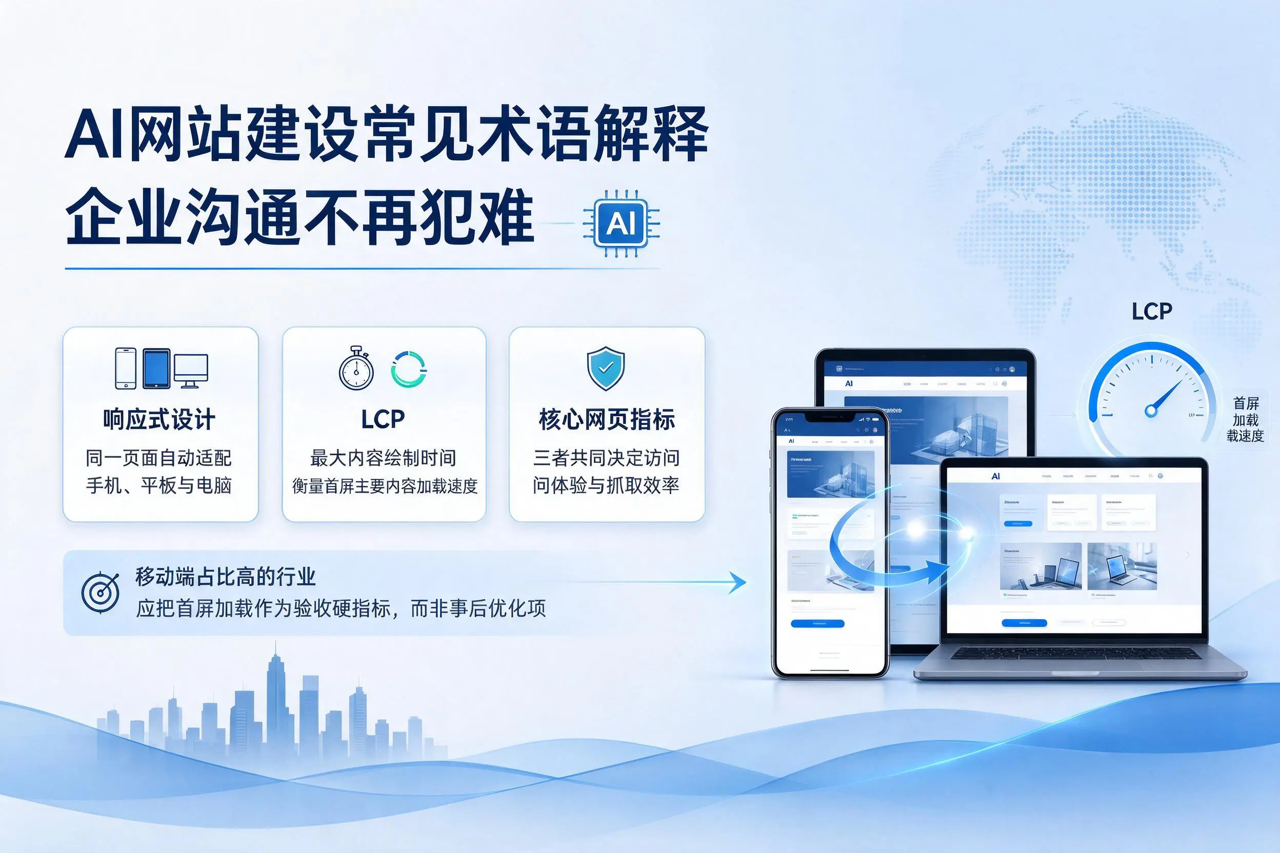 AI网站建设常见术语解释,绥化企业沟通不再犯难